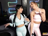 Alexis Crystal And Athenea Rose Getting Fucked Balls Deep