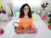 Scarlit Scandal Smiles While Getting Her Cocoa Pussy Drilled