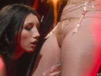 Maya Woulfe And Leana Lovings Bring Each Other To An Eye-rolling Orgasm