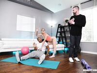 Flexible Yoga Babe Katie Kush Takes Good Care Of BBC