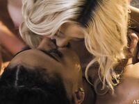 Zerella Skies And Britt Blair Pleasuring Each Other With Their Tongues