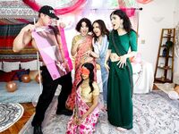 Nikki Slick, Nina White, Naudi Nala And Satine Summers Get Fucked In Turn