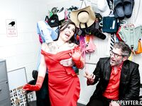 All-natural Brunette Keira Croft Gets Gangbanged