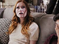 Pretty Redhead Girl Scarlet Skies Seduced Her Stepbrother