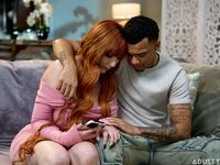 Lauren Phillips Pleasures Young Black Dude In Living Room