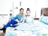 Smiley Brunette Lily Thot Gets Nicely Fucked In Bed