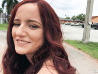 Redhead Bimbo Maci May Gets Screwed In POV