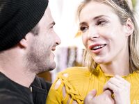 Aiden Ashley Gets Pleasantly Fucked On Leather Couch