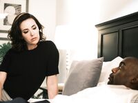 Casey Calvert Sucks Big Black Cock And Gets Nicely Fucked In Bed