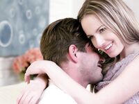 Madison Morgan And Scarlett Sage Pleasuring Lucky Dude On The Couch