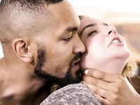 Natasha Nice Takes Big Black Cock In Both Holes