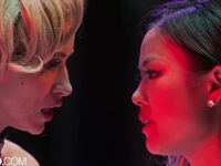 Kiara Cole And Lulu Chu Playing With Various Sex Toys