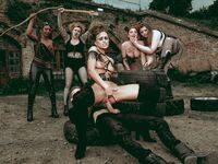 Tina Kay Gets Properly Fucked In Front Of Her Friends photos (Danny D)