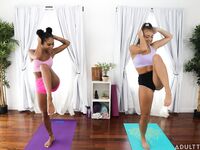 Gia Derza And Scarlit Scandal Licking Passionately On The Floor