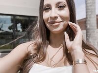 Armani Black And Melissa Stratton Pleasuring Lucky Dude In The Living Room