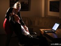 Angel Wicky Gets Her Eager Cunt Hammered After Giving Head