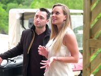 Horny Chick Tiffany Leiddi Gets Fucked In The Sauna