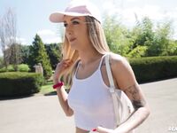 Elena Lux Gets Her Tight Anus Drilled After Giving Head