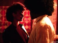 Curly-haired Ebony Alina Ali Gets Boned In Bed