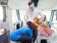 Holly Molly And Zaawaadi Take Turns Getting Their Tight Pussies Drilled