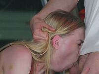 Blonde Nympho Lucy Heart Gets Fucked In Both Holes