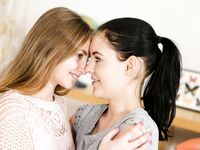 Anie Darling And Lady Bug Fucking Each Other With Dildo