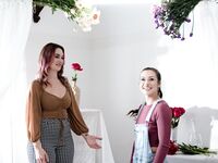 Spencer Bradley And Siri Dahl Playing Lesbian Games In Bed