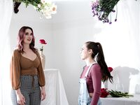 Spencer Bradley And Siri Dahl Playing Lesbian Games In Bed