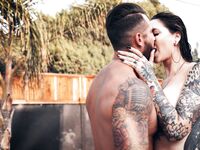 Rocky Emerson Gets Fucked Through The Hole In Her Fishnet Tights