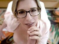 Big-titted MILF With Glasses Takes Stepson's Cock Deep In Her Eager Cunt photos (Cory Chase)