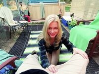 Serene Siren Blows And Rides Her Horny Lover Outdoors