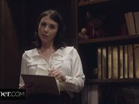 Ivy Lebelle Gives Head And Gets Sodomized In The Library