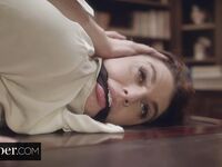 Ivy Lebelle Gives Head And Gets Sodomized In The Library