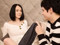 Cute Babe Mery House Pleasuring Her Boyfriend In The Living Room