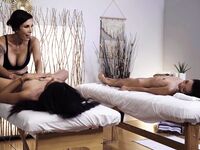 Shay Sights, Vina Sky And Harley Haze Enjoying Each Other's Company