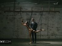 Submissive Brunette Andreina Deluxe Gets Fucked Hard