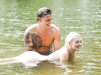 Beautiful Czech Babe With Natural Tits Gets Fucked In The Water photos (Lovita Fate)