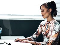 Christy Love Pleasuring Younger Dude In The Office