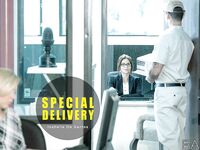 Sexy Latina broad Isabella gets her hairy pussy drilled in the office