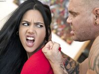 Spanish brunette darling Apolonia Lapiedra enjoys Nacho's large dick