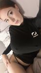 Adorable blue eyed teen with huge juggs Brooke Mills poses in a tight shirt