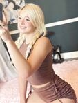 Sexy blonde babe Yumi Bumsy shows off her big ass in a hot compilation