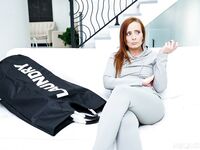 Horny Redhead MYLF Holly Lace Gets Fucked Through The Hole In Her Lingerie