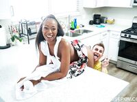 Mocha Menage Gets Properly Fucked By Her Son's Buddy