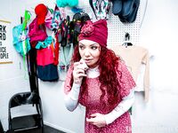 Curly-haired MYLF Kiki Daire Gets Punished For Stealing