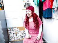 Curly-haired MYLF Kiki Daire Gets Punished For Stealing