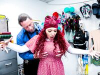 Curly-haired MYLF Kiki Daire Gets Punished For Stealing