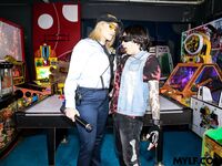 Juggy Female Security Agent Ryan Keely Seduced Young Dude