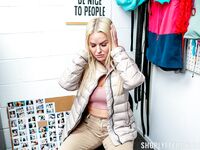 Blonde Klepto MILF Slimthick Vic Shagged By Cocky LP Officer