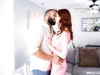 Kelly Caprice Blows And Rides Her Bearded Lover To Orgasm